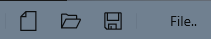 Menu bar